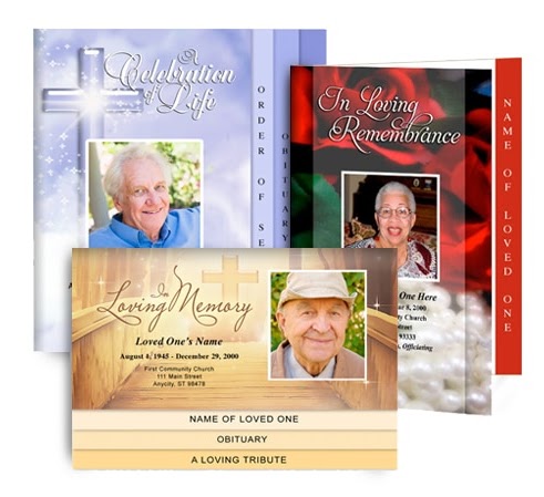 Making A Thoughtful Funeral Program