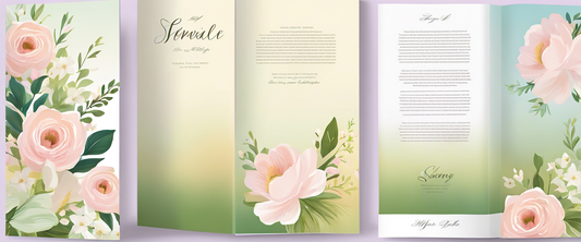 10 Creative Ideas for Designing a Beautiful Funeral Booklet