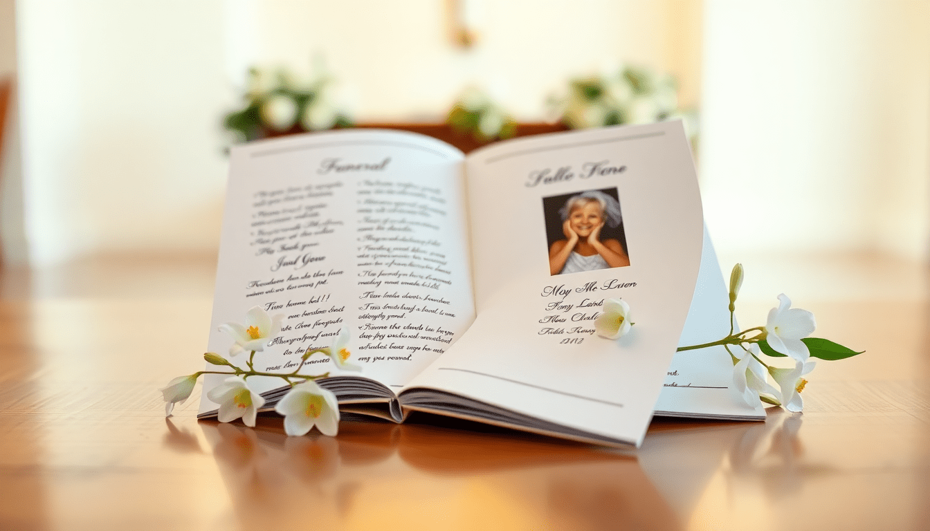 Honoring Memories Crafting Meaningful Funeral Programs The Funeral