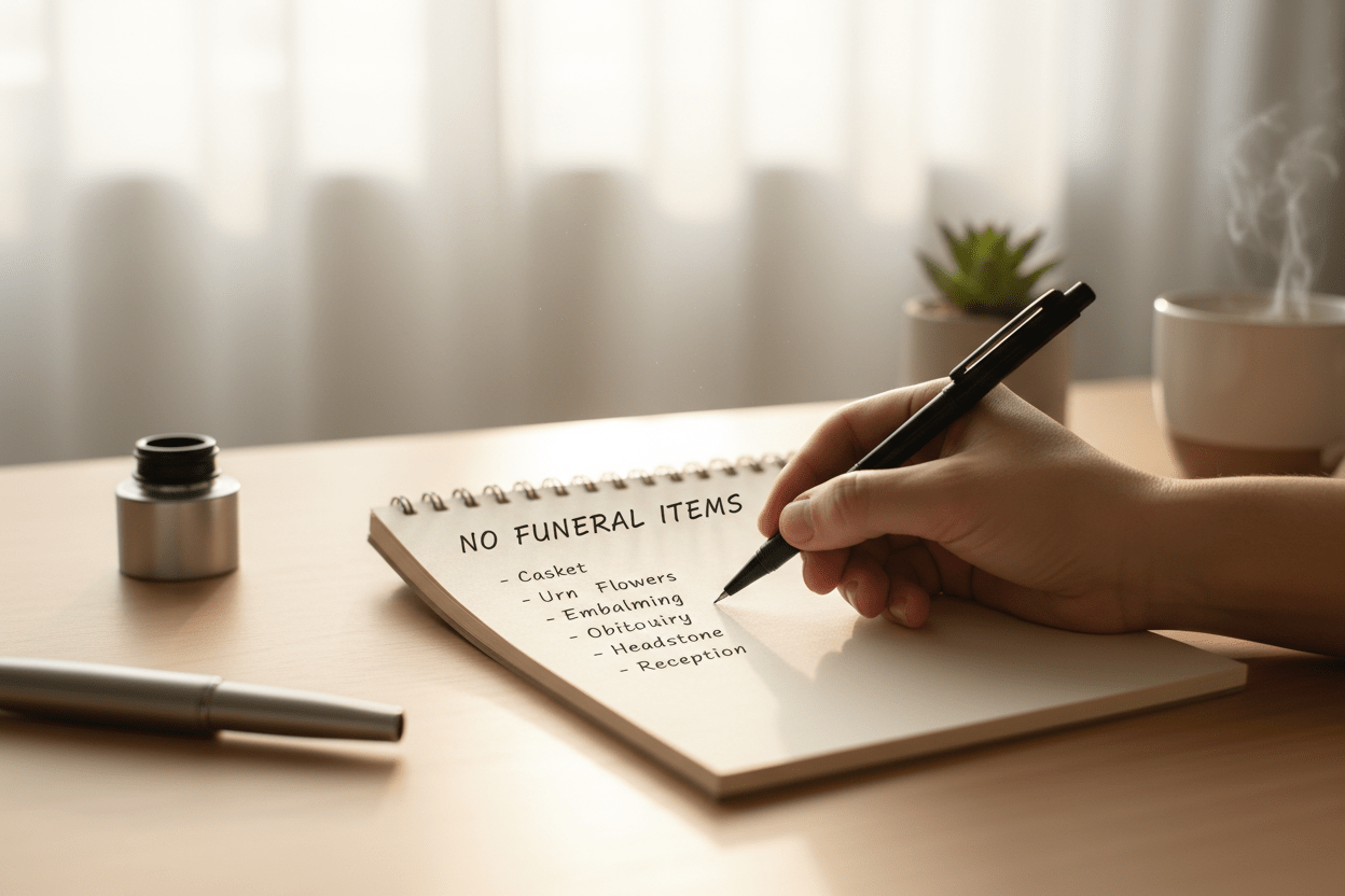 Write Down Your Funeral Wishes (Even If You Don’t Want One) – The