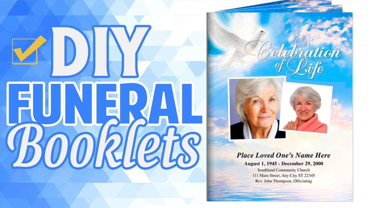 Load video: funeral booklet