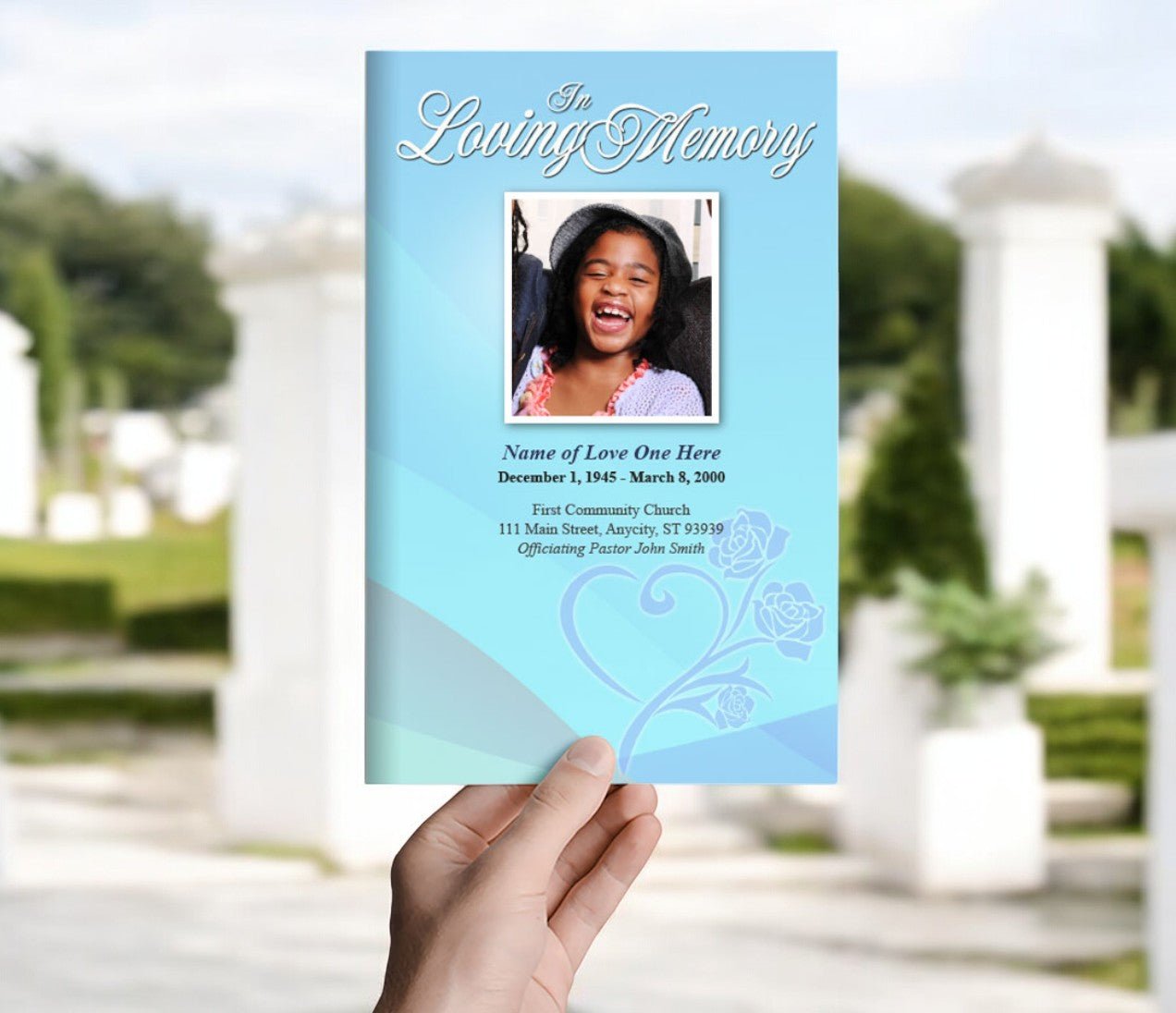Princess Funeral Program Template - The Funeral Program Site Princess Funeral Program Template - The Funeral Program Site