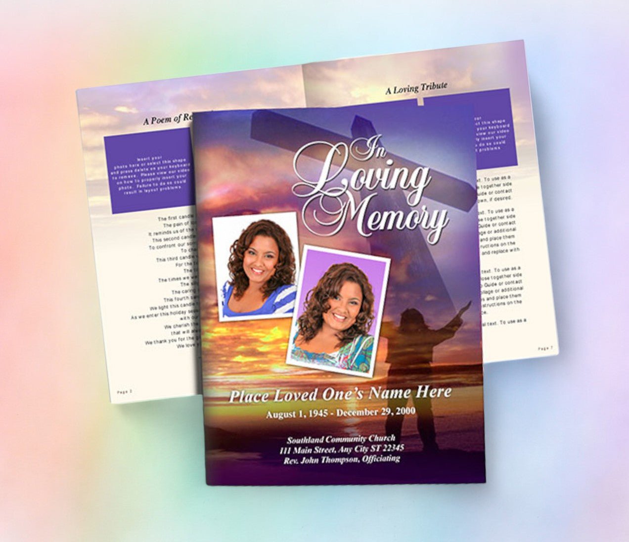 Worship Funeral Booklet Template - The Funeral Program Site Worship Funeral Booklet Template - The Funeral Program Site