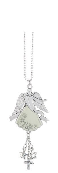 Angel Watch Over Us Memorial Car Charm - The Funeral Program Site