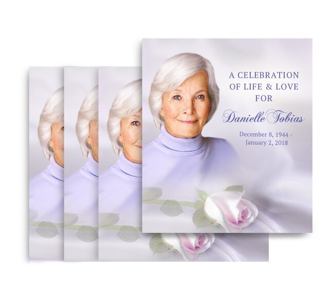 Beloved Memorial Cards Done For You Design & Print (Pack of 50) - The Funeral Program Site