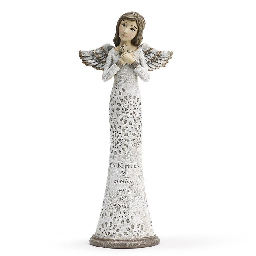 Daughter In Loving Memory Angel Figurine - The Funeral Program Site