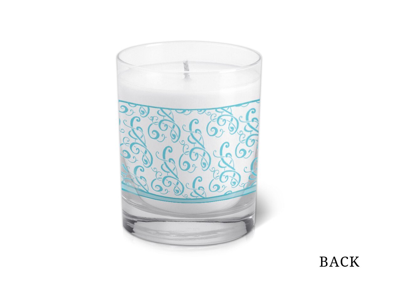Giselle Personalized Votive Memorial Candle - The Funeral Program Site