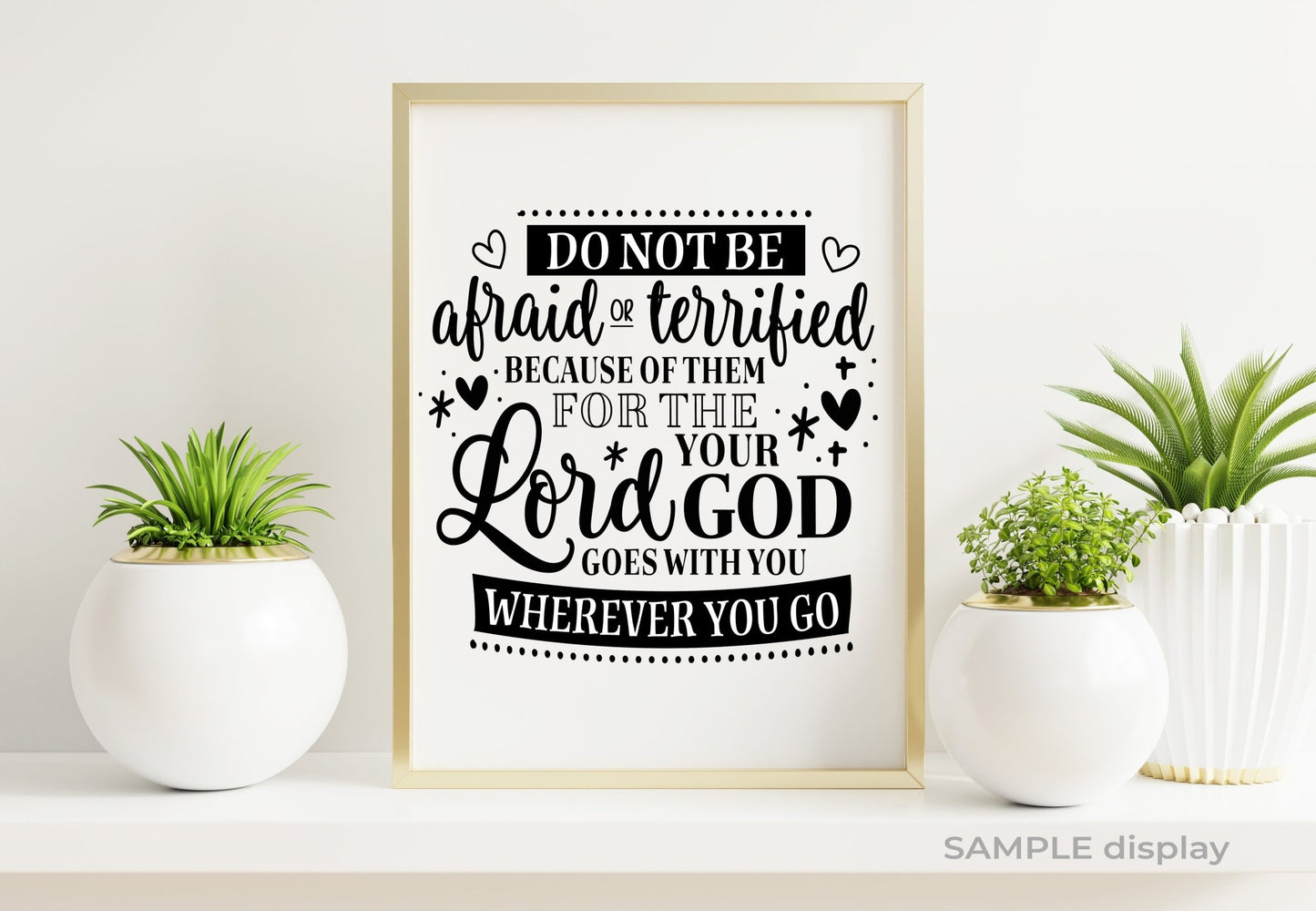 Goes With You Bible Verse Word Art - The Funeral Program Site