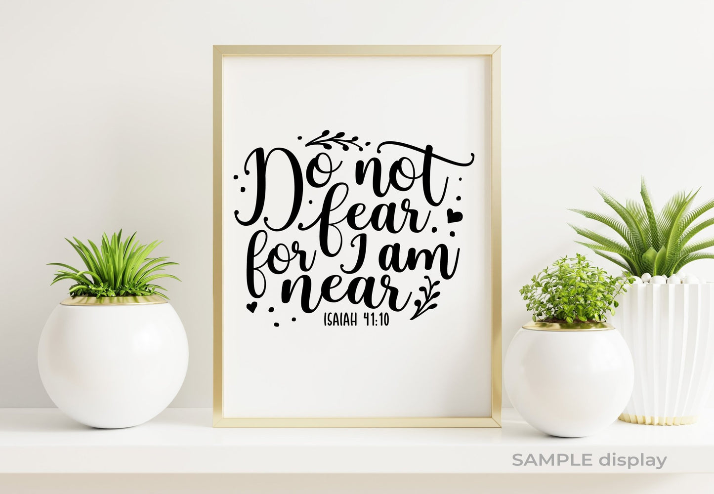I Am Near Bible Verse Word Art - The Funeral Program Site