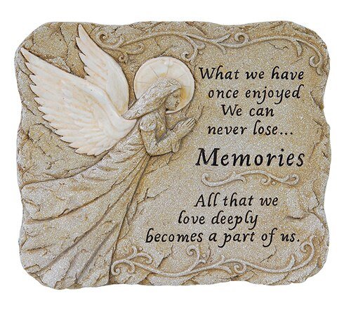 Personalized Memories Memorial Garden Stone - The Funeral Program Site