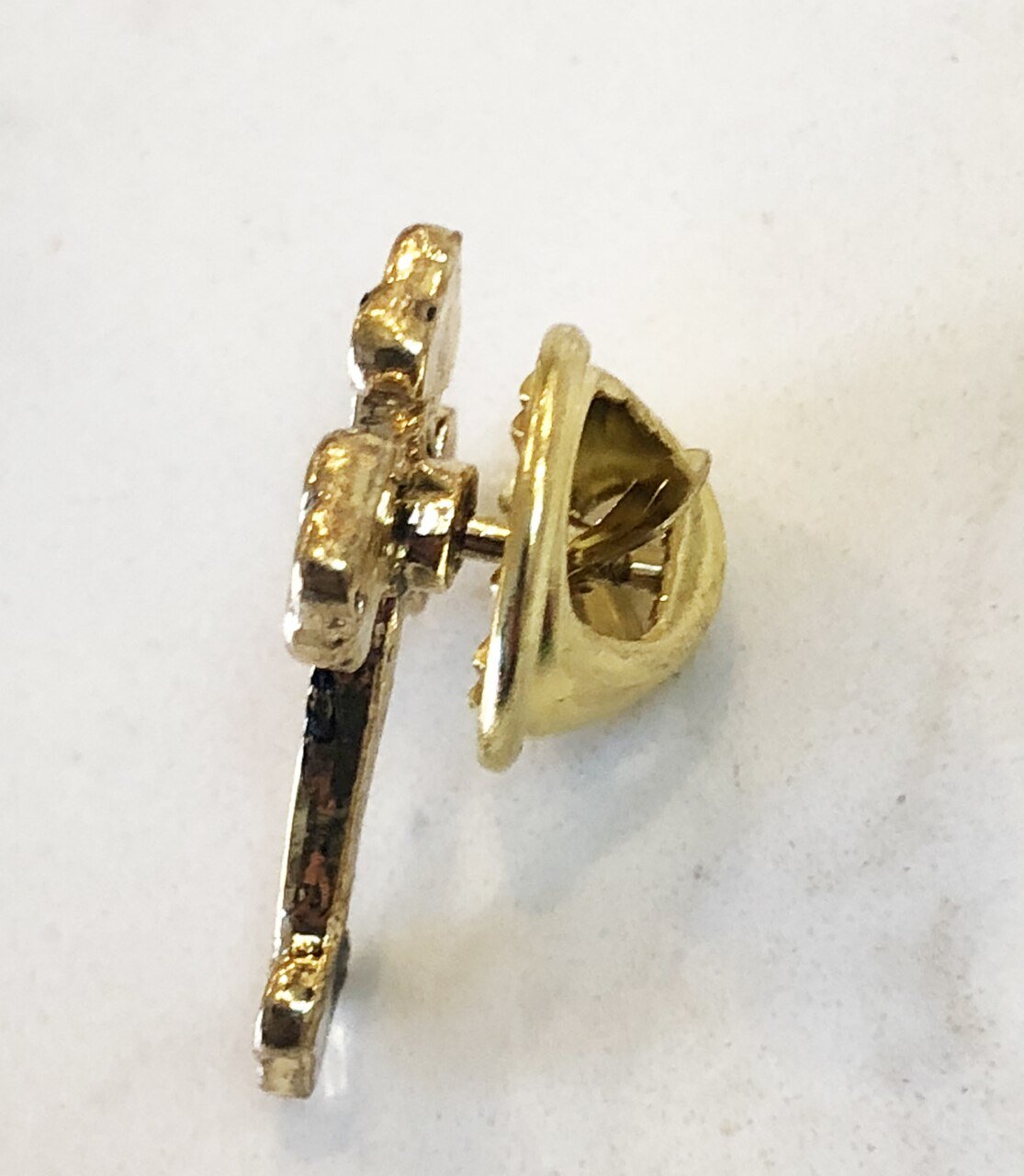 Wings of Gold Lapel Memorial Pin with Memorial Poem Card - The Funeral Program Site