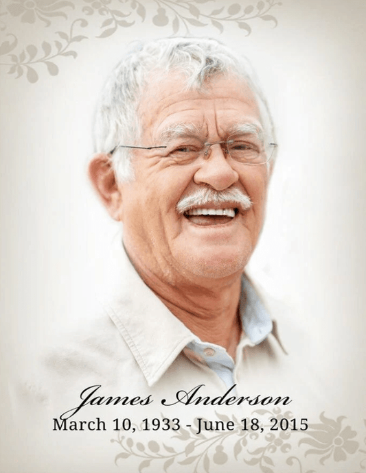 10 Thoughtful Memorial Poster Ideas for Funeral Remembrance - The Funeral Program Site