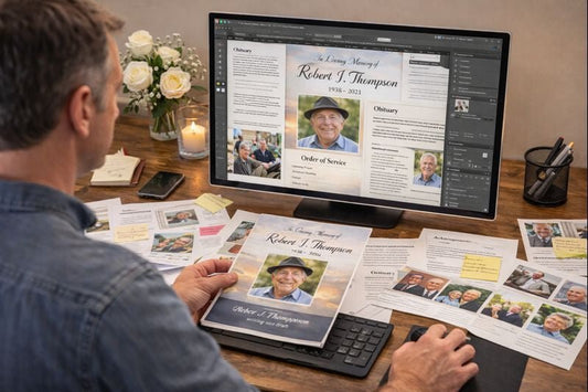 5 Easy Ways To Create A Funeral Program Online - The Funeral Program Site