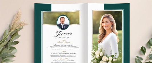 Designing a Personalized Funeral Program: Tips and Templates