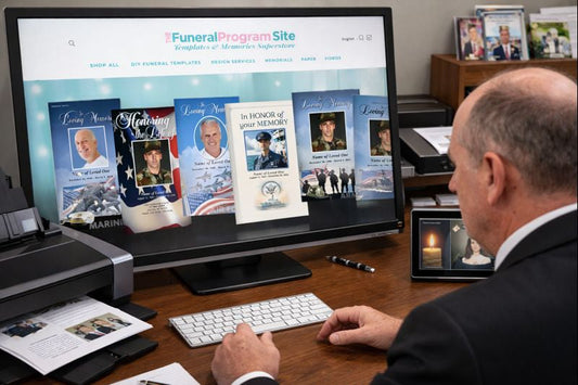 Where Do Funeral Homes Get Their Funeral Programs?