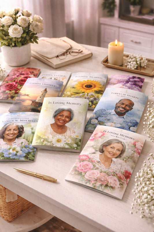 Funeral Programs: Purpose, Etiquette, Design Choices, and Printing Options