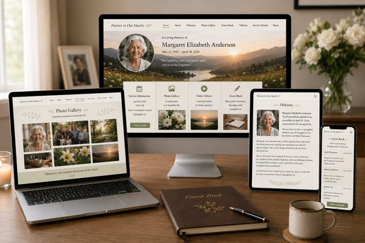 How to Create a Memorial Website: A Step-by-Step Guide to Honoring Loved Ones Online