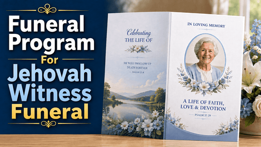 A Complete Guide to the Jehovah Witness Funeral Program: Traditions, Etiquette, and Planning - The Funeral Program Site