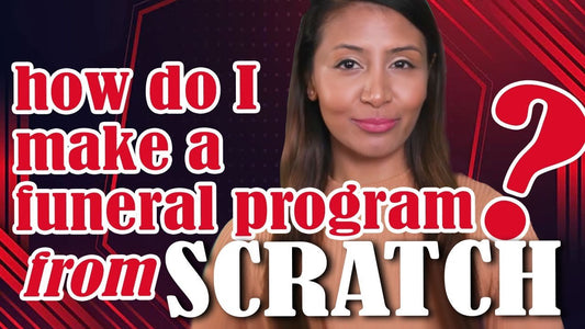 A Guide on How to Make Funeral Programs - The Funeral Program Site