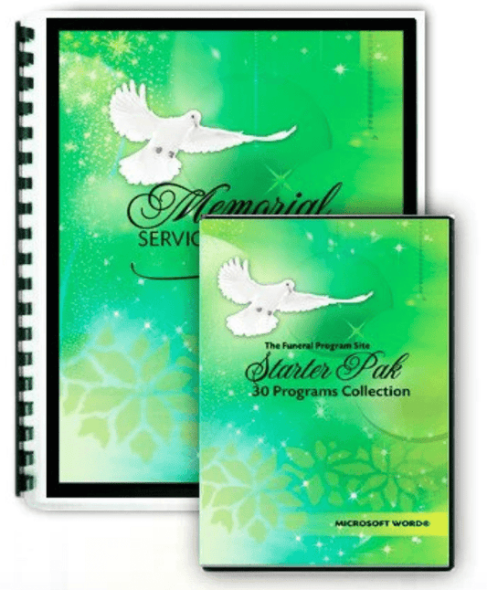 A Guide to Funeral Program Software for Word - The Funeral Program Site