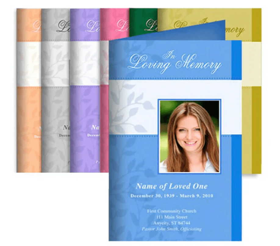 Steps Funeral Program A Step-by-Step Guide on How to Make a Funeral Program – The Funeral ...