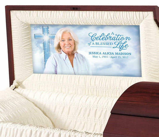 Adoration Casket Panel Insert - The Funeral Program Site - The Funeral Program Site