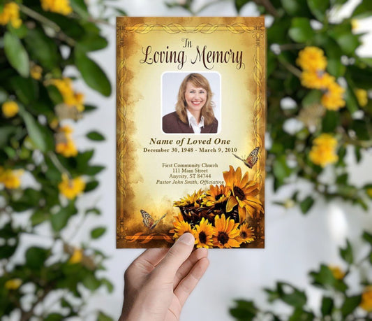 Affordable Elegance: Designing DIY Funeral Bulletins with Ease - The Funeral Program Site