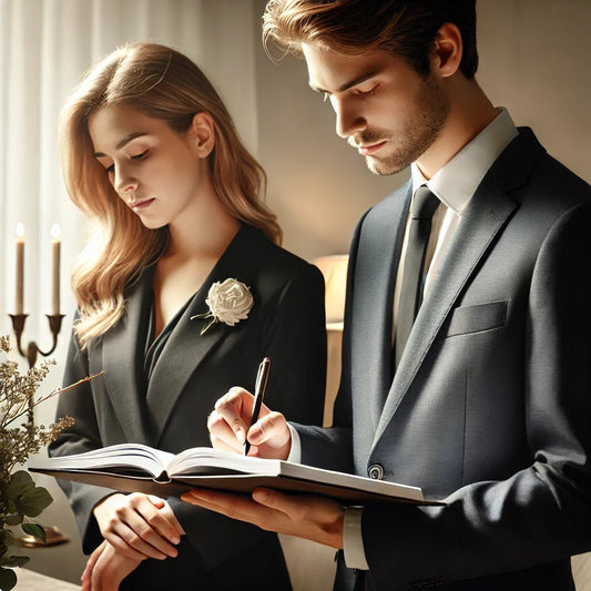 Affordable Funeral Guest Book: Finding Budget-Friendly Options - The Funeral Program Site