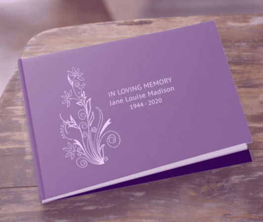 Affordable Funeral Guest Book Options for Every Budget - The Funeral Program Site