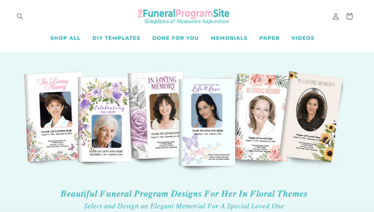 Best Funeral Program Template Google Docs at The Funeral Program Site - The Funeral Program Site