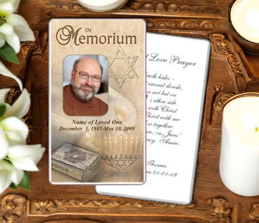 Best Places to Buy Personalized Funeral Prayer Cards - The Funeral Program Site