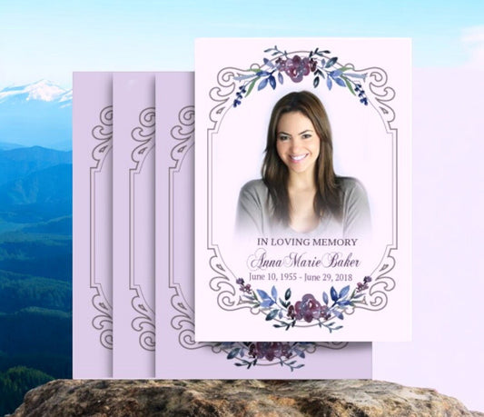 Bi-Fold Funeral Program Template: A Comprehensive Guide - The Funeral Program Site