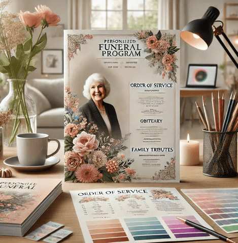 Bifold Funeral Bulletin Templates - The Funeral Program Site