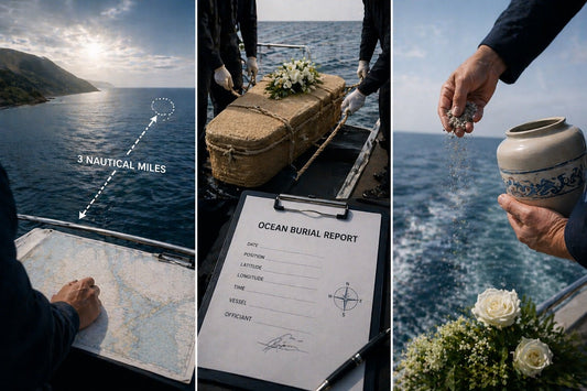 Burial at Sea — Everything Families Need to Know - The Funeral Program Site