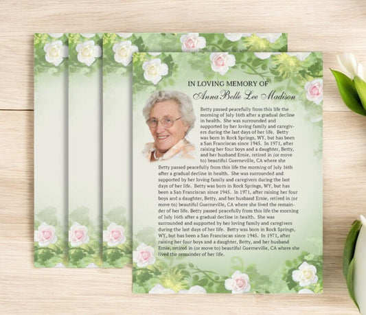 Can AI Generate Personalized Memorial Text for Flyers? - The Funeral Program Site