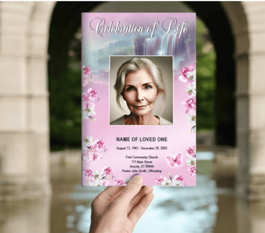 Can I Use Funeral Program Templates for a Dual Funeral Service? - The Funeral Program Site