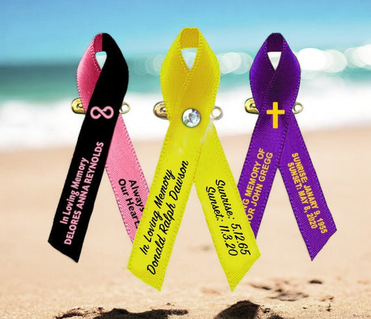 Cancer Awareness Ribbons: A Lasting Tribute of Color and Meaning - The Funeral Program Site