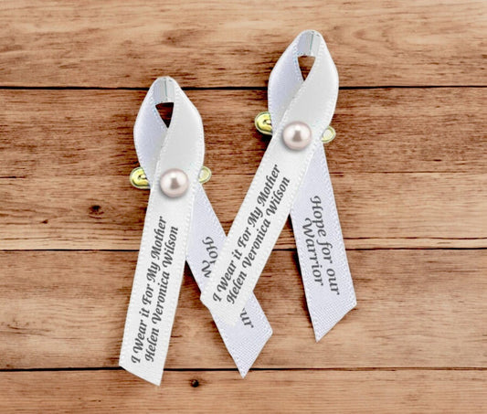 Cancer Ribbons at The Funeral Program Site: Symbols of Awareness, Love, and Remembrance - The Funeral Program Site