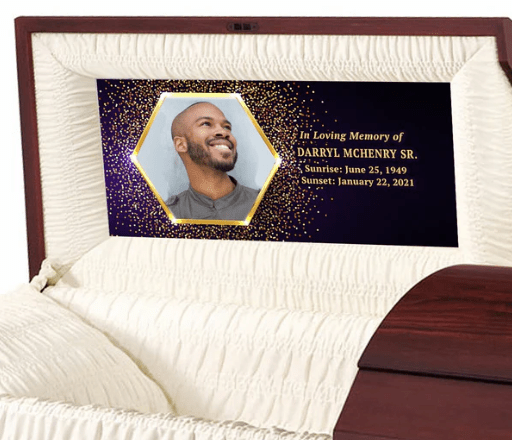 Casket Panels: A Lasting Tribute from the Funeral Program Site - The Funeral Program Site
