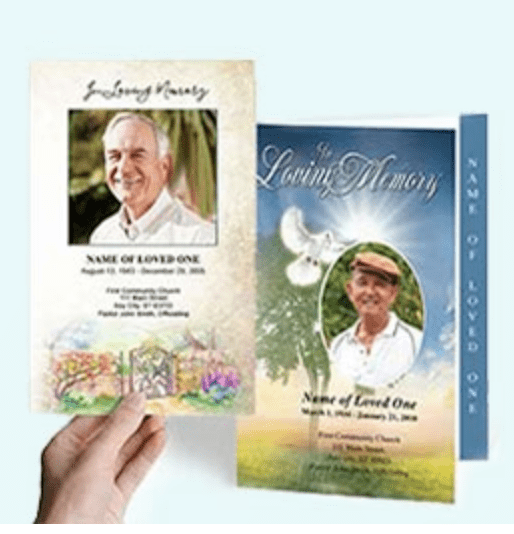 Celebration of Life Funeral Programs - The Funeral Program Site