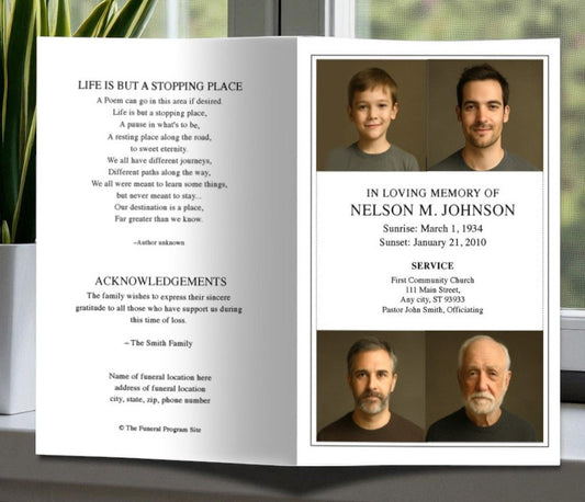 Crafting a Funeral Program That Honors a Life: Design, Content & Care - The Funeral Program Site