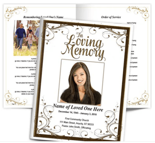 Crafting a Personalized Funeral Booklet - The Funeral Program Site