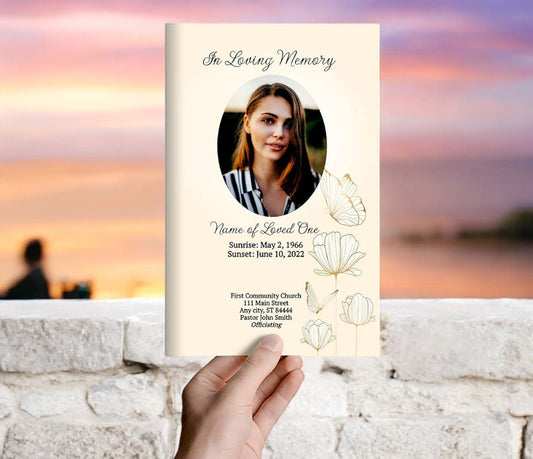 Crafting a Tribute: The Art and Heart of DIY Funeral Programs - The Funeral Program Site