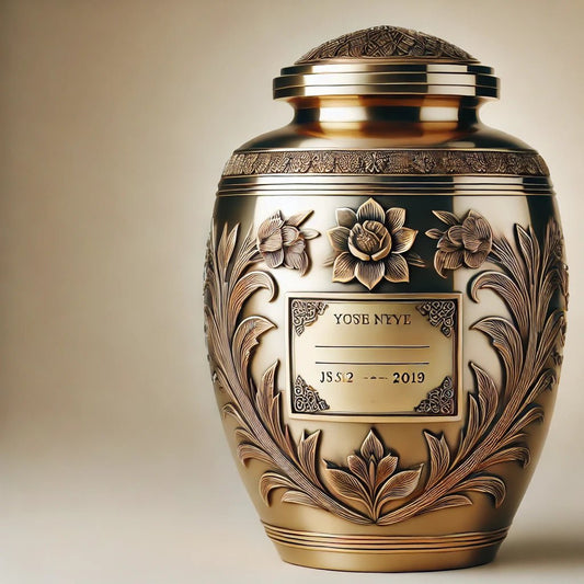 Crafting Lasting Memories with Customized Urn Name Plates - The Funeral Program Site