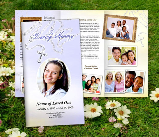 Creating a Meaningful Funeral Brochure: A Tribute in Print - The Funeral Program Site