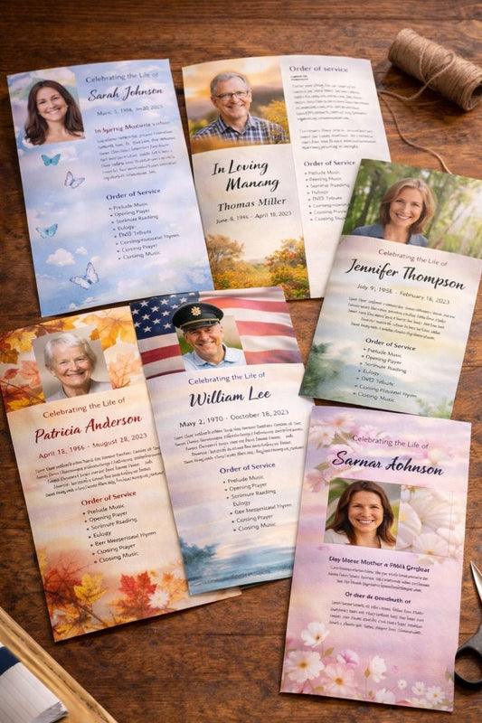 Creating a Meaningful Funeral Program During Difficult Moments - The Funeral Program Site