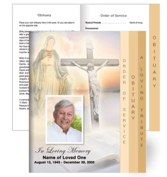 Creating Beautiful Funeral Programs with Template Designs - The Funeral Program Site