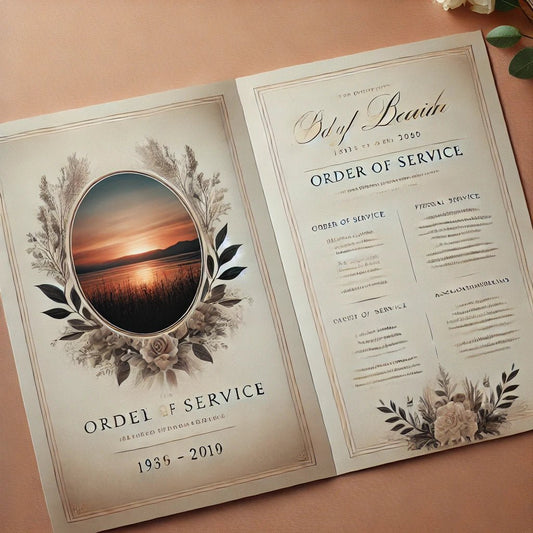 Creating Elegant DIY Funeral Bulletins: A Step-by-Step Guide - The Funeral Program Site