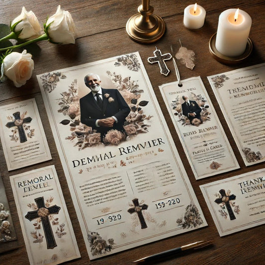 Creating Lasting Memories: Funeral Flyers and Designs by The Funeral Program Site - The Funeral Program Site