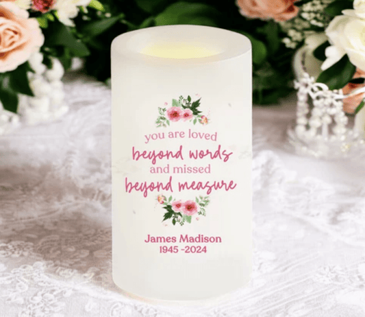 Creative Themes for Personalized Memorial Candle Designs - The Funeral Program Site